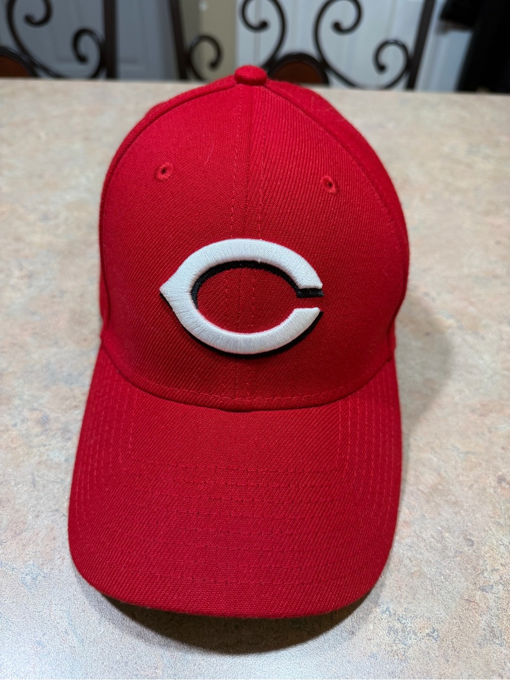 New Era Red Cincinnati C Logo Baseball Cap